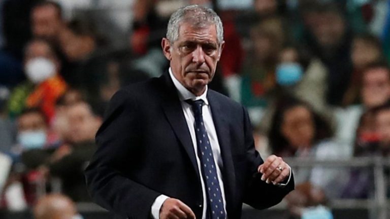 Fernando Santos dejará la selección si Portugal no se clasifica para Catar