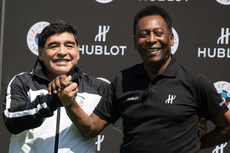 A un año del fallecimiento de Maradona: El emotivo mensaje de Pelé
