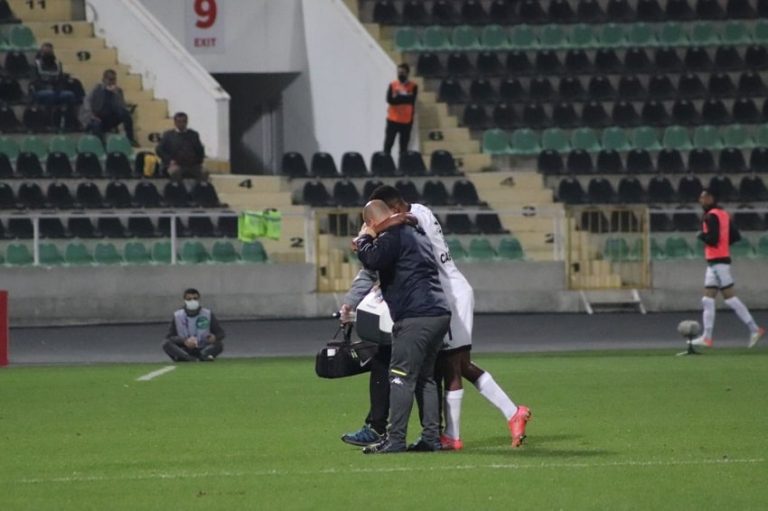 Bryan Cabezas sufrió una dura lesión en Turquía