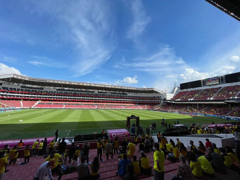 ¿Cuántos hinchas fueron al partido de la Tri?