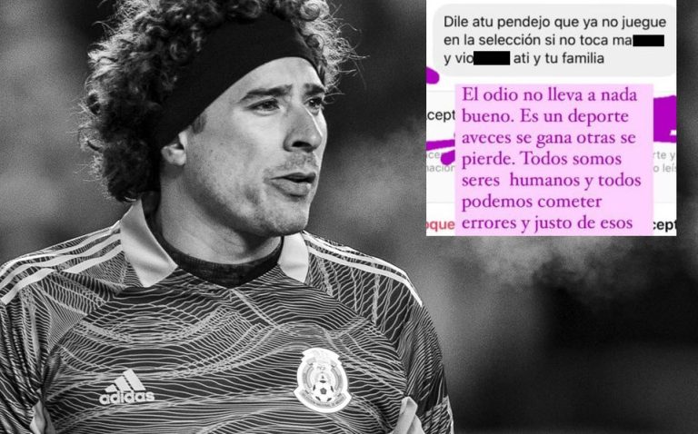 Esposa de Memo Ochoa recibió amenazas de muerte