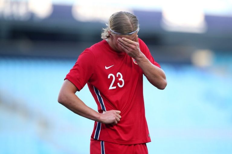 ¿Qatar 2022 sin Haaland? Noruega no pudo pasar del empate