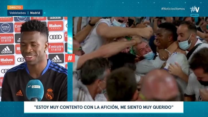 Vinicius: “¿Ponerme un precio? Mejor no, mejor quedarme en el Real Madrid”
