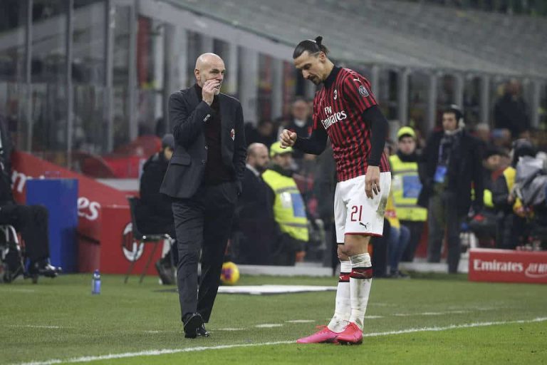 ¿El Milan lo celebra?, Ibrahimovic: “Si Pioli renueva, yo renuevo”