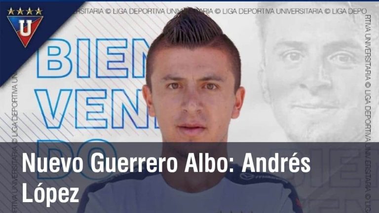 OFICIAL: Andrés ‘Pollo’ López es nuevo refuerzo de LDU