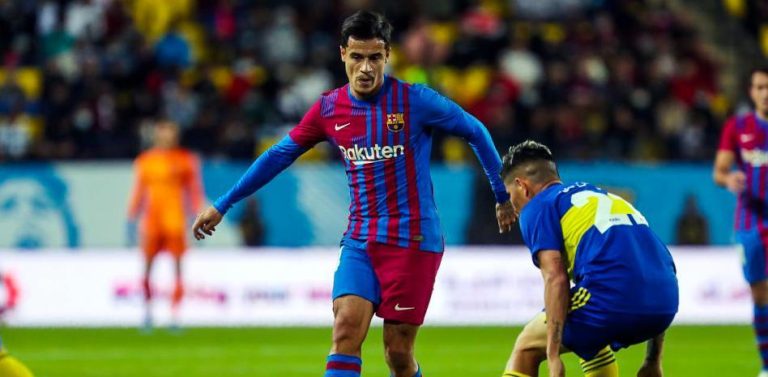 Cumbre Barça-Coutinho antes de navidades