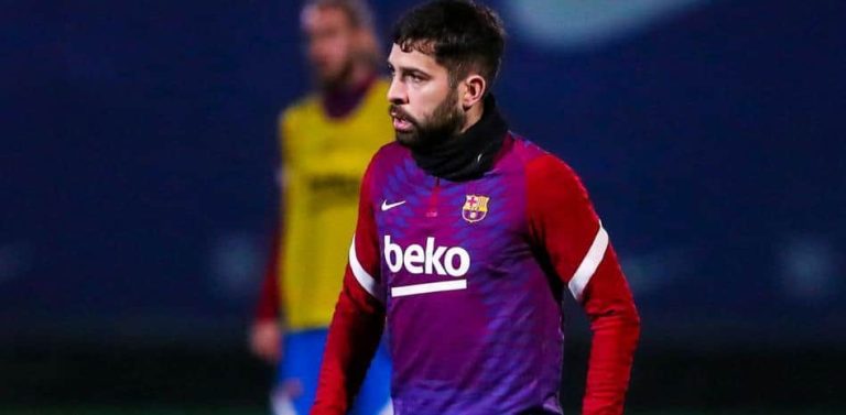 Jordi Alba, positivo por Covid