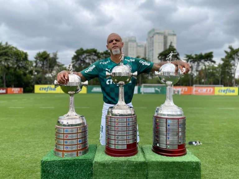 La despedida de Palmeiras a Felipe Melo