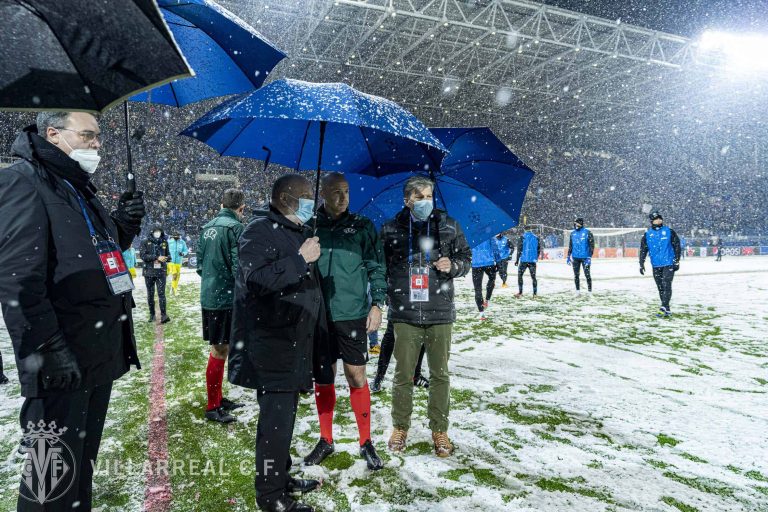 SUSPENDIDO el Atalanta vs Villarreal de Champions
