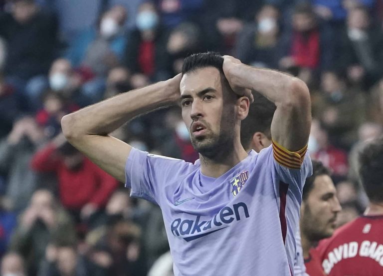 (VIDEO) Barcelona sigue cuesta abajo y empató con el Osasuna