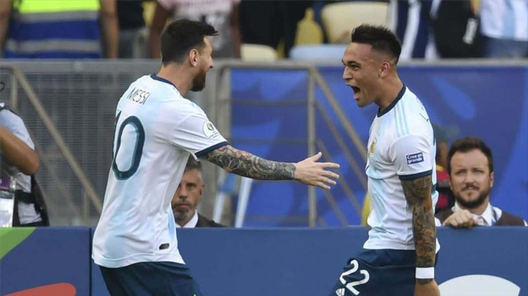 Lautaro Martínez: “Messi me preguntó cómo era mi situación con Inter”