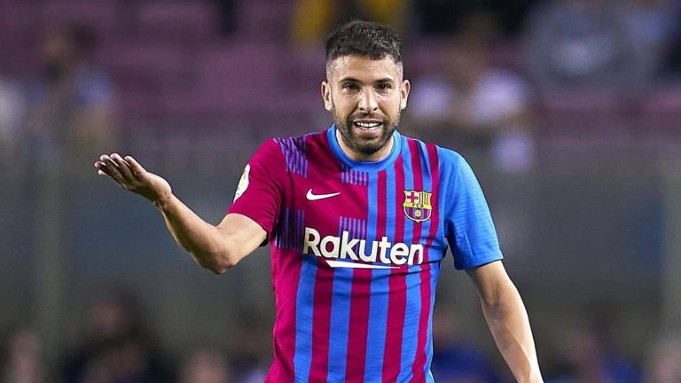 Jordi Alba asegura sentirse “señalado” cuando no tiene buenas actuaciones