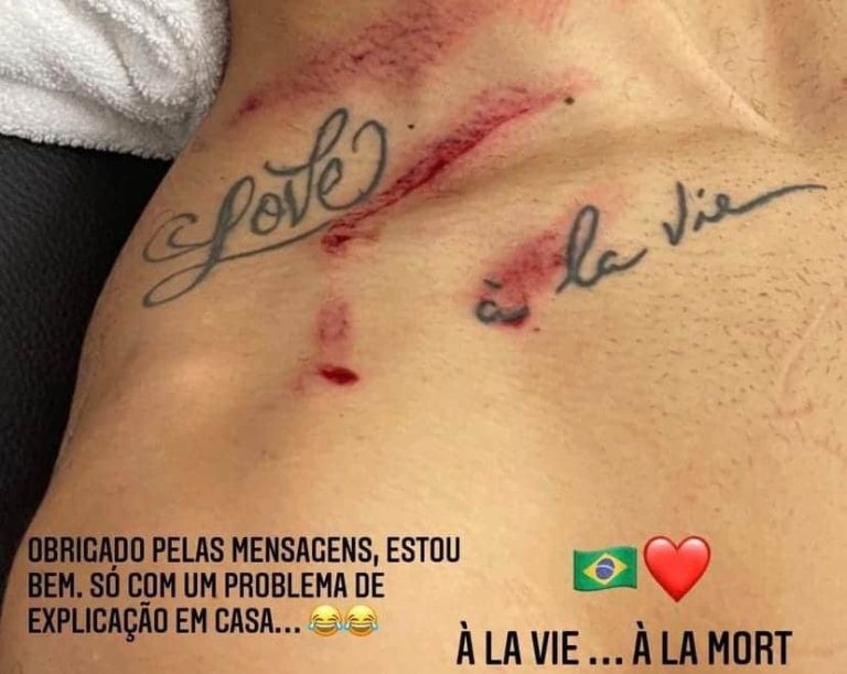 “Gracias a todos, estoy bien. El problema será explicarlo en casa”