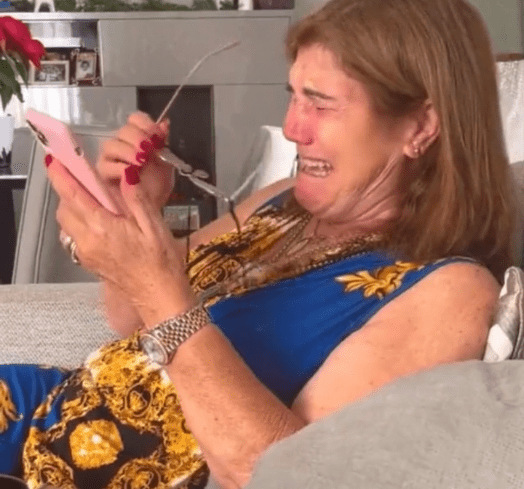 (VIDEO) Dolores Aveiro llora desconsoladamente por un mensaje de Cristiano
