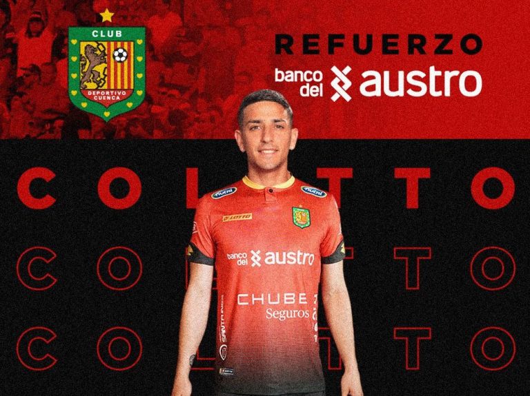 (FOTOS) Deportivo Cuenca anunció a Marco Montaño y Lucas Colitto