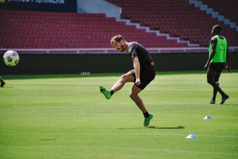 Tomás Molina, jugador de LDU: “Nosotros queremos ganar todo lo podamos”