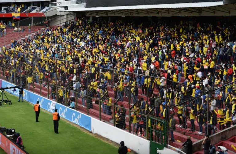 OFICIAL: FEF reportó que hubo un 44% del aforo en el Ecuador vs Brasil