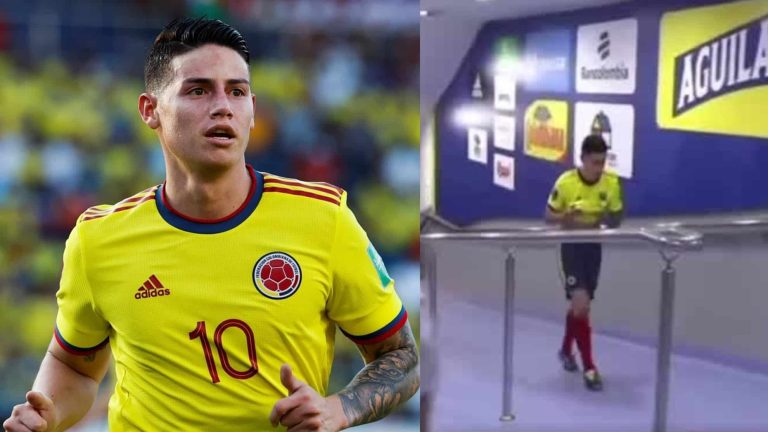 (VIDEO) “Malagradecidos de m…”: James explotó contra la hinchada de Colombia