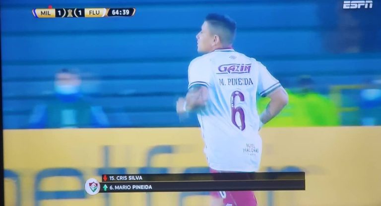 (VIDEO) CON PINEIDA EN CANCHA: Fluminense lo dio vuelta ante Millonarios en Bogotá