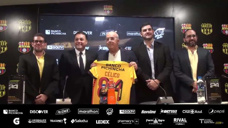 (VIDEO) ¡YA ES OFICIAL! Jorge Célico es nuevo entrenador de Barcelona SC