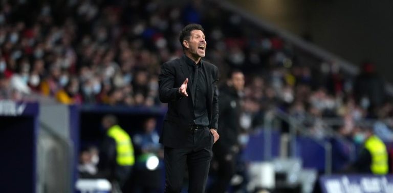 Simeone: “Las palabras ya aburren”