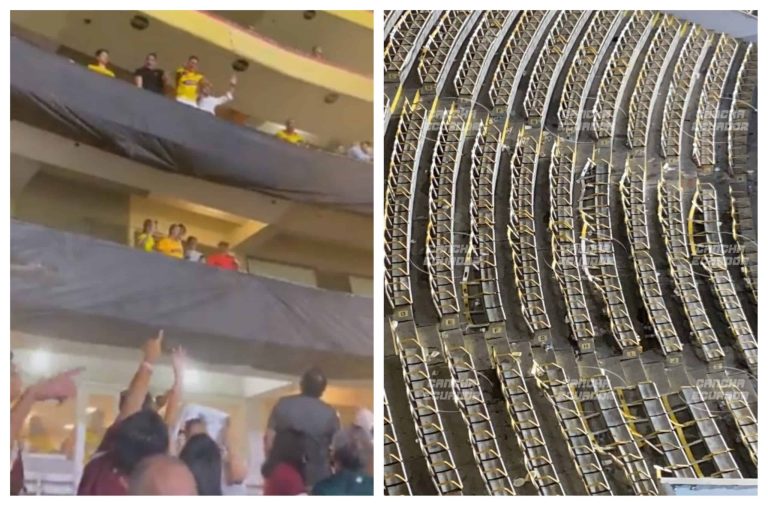 (VIDEO + FOTOS) Incidentes entre hinchas de BSC y Universitario en el Monumental