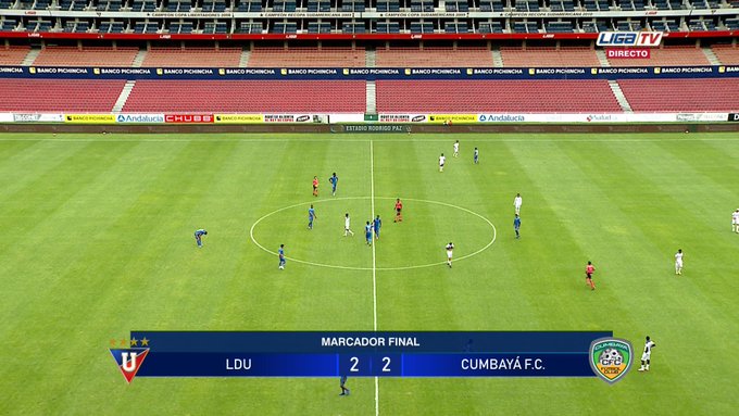 (VIDEO) PARTIDO DE 3 TIEMPOS: Liga empató ante Cumbayá