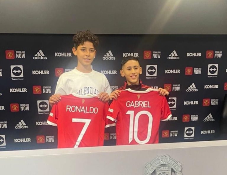 EL LEGADO CONTINÚA: Cristiano Jr fichó por el United