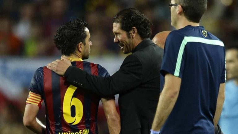 Diego Simeone: “Xavi busca demostrar que es buen entrenador”