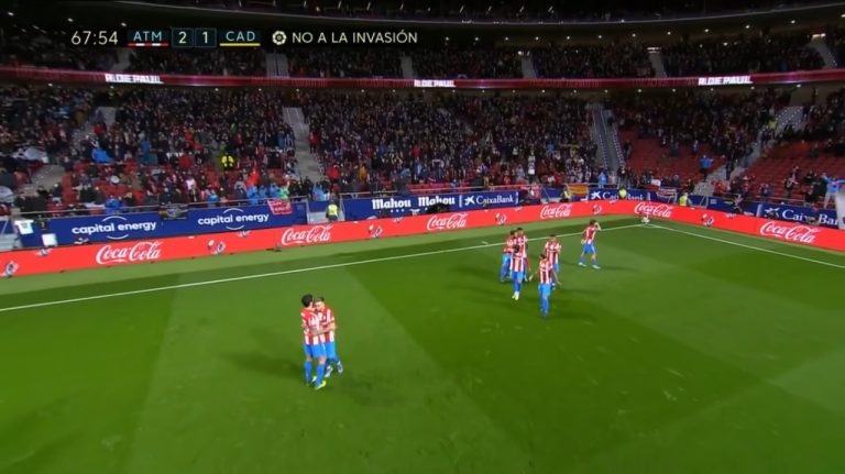 (VIDEO) Llegó a cuatro triunfos seguidos: Atlético de Madrid le ganó a Cádiz