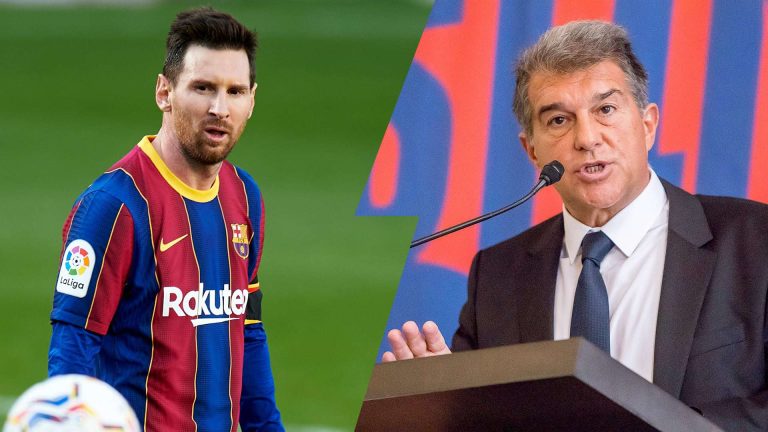 Laporta no se arrepiente de la salida de Messi