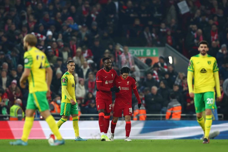 (VIDEO) Liverpool venció a Norwich y avanzó a cuartos de final de la FA Cup