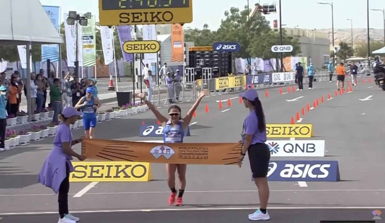 #NTF (VIDEO) HISTÓRICO: Glenda Morejón es campeona mundial de Marcha