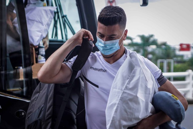 (FOTOS) CON BAJAS: BSC viajó a Brasil para enfrentar a América Mineiro