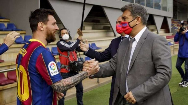 “¿Messi? Si quiere hablar conmigo para volver por mí encantado”