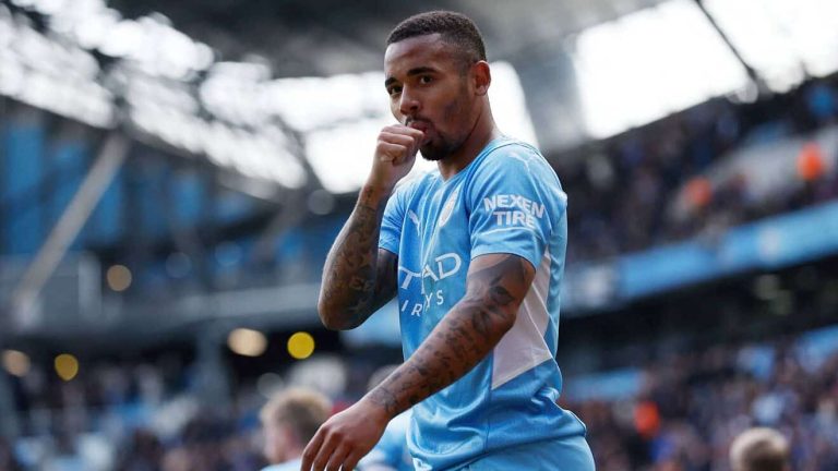 Gabriel Jesus no piensa en el futuro mientras el M. City va por el fichaje de Haaland