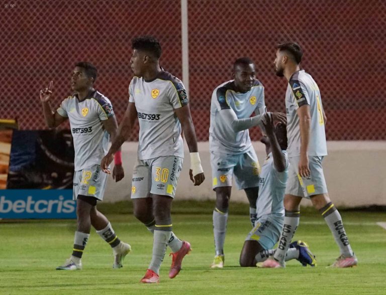 POR LA MÍNIMA: Aucas venció a Técnico Universitario en Ambato
