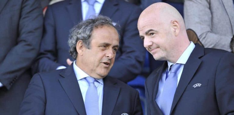 Platini denuncia a Infantino por tráfico de influencias