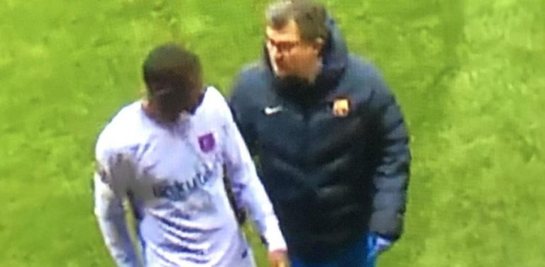 El susto de Dembélé que quedó en nada