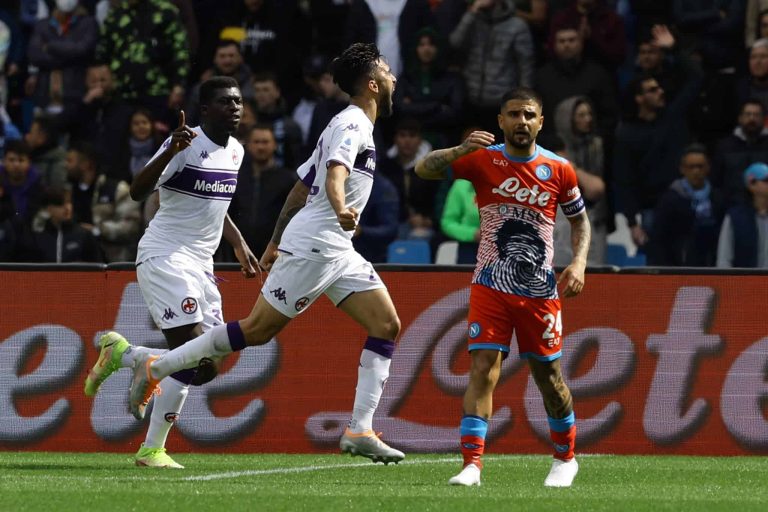 (VIDEO) Fiorentina superó como visitante a Napoli por la Serie A