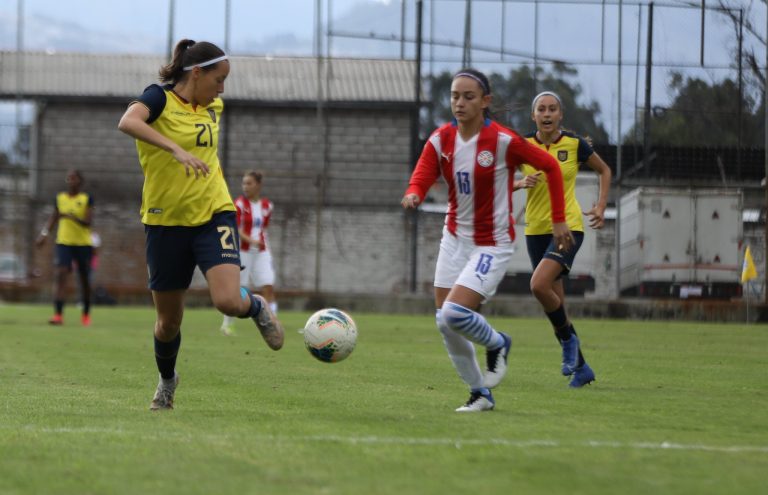La TRI Femenina rescató un empate ante Paraguay