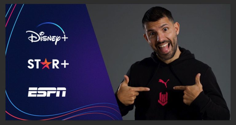 Sergio Agüero y Disney tienen acuerdo para subir contenidos juntos