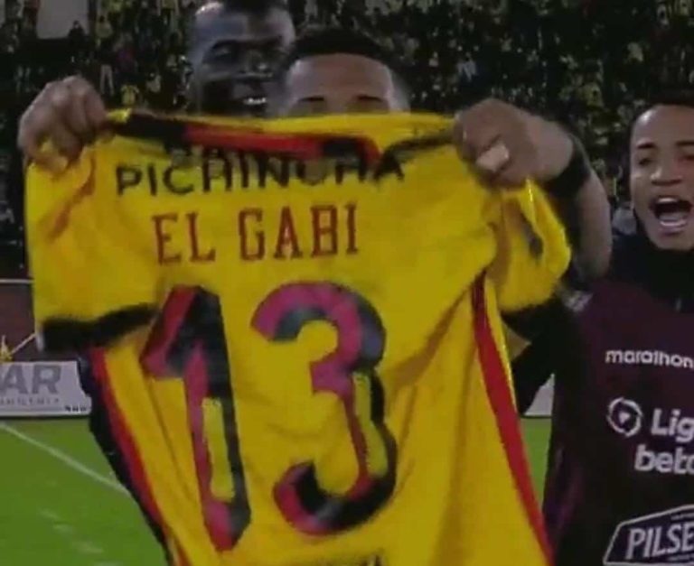 El gol Vs. Macará fue dedicado a Gabriel Cortez