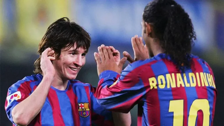 Ronaldinho sobre Messi: “Nunca había imaginado verlo con otra camiseta”