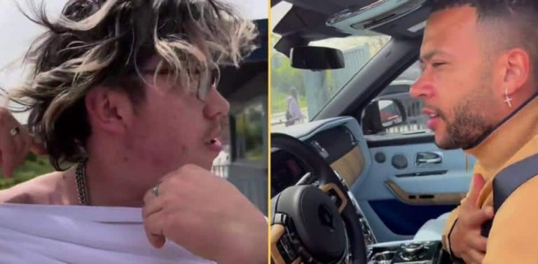 (VIDEO) Depay le pidió una foto a un fan… impresionado de su tatuaje