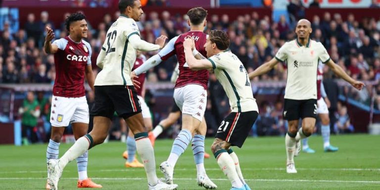 (VIDEO) SIGUEN PELEANDO POR EL TÍTULO: Gran remontada del Liverpool Vs. Aston Villa