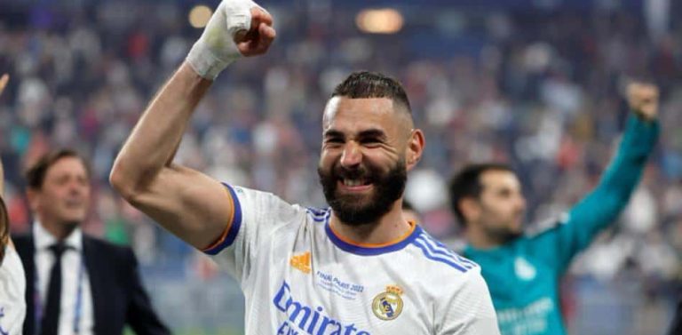 Benzema, jugador del año de la Champions 2021-22