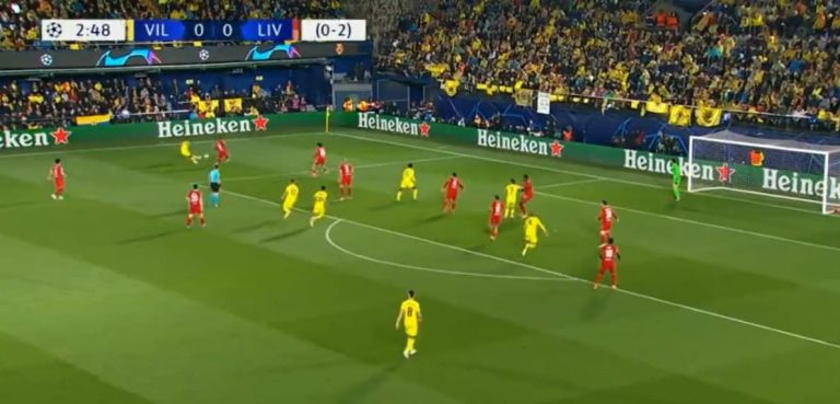 (VIDEO) “Divino centro” Estupiñán fue importante en el primer gol de Villarreal Vs. Liverpool