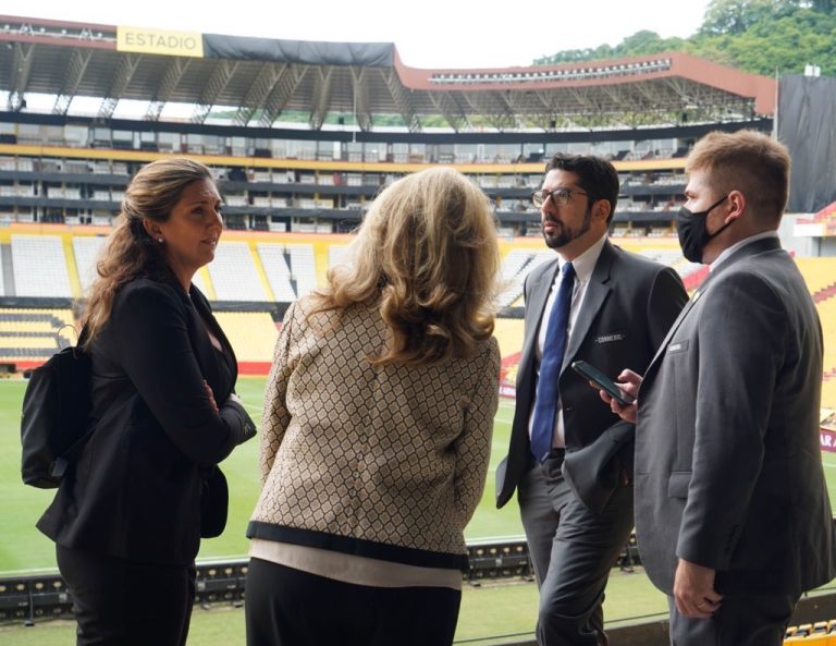 CONMEBOL realizó una nueva inspección al Monumental