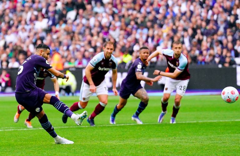(VIDEO) Manchester City empata con el West Ham y da vida al Liverpool